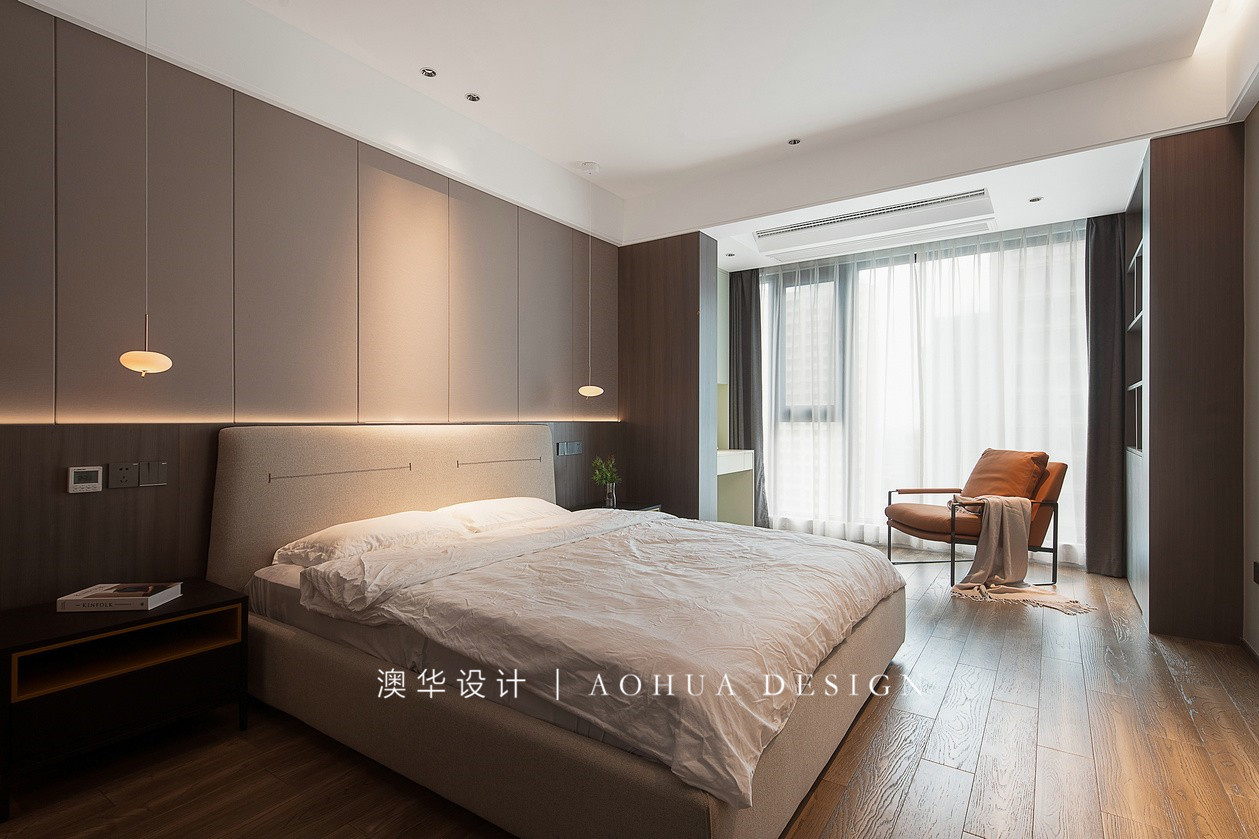 綠地西斯萊公館126㎡現(xiàn)代簡(jiǎn)約